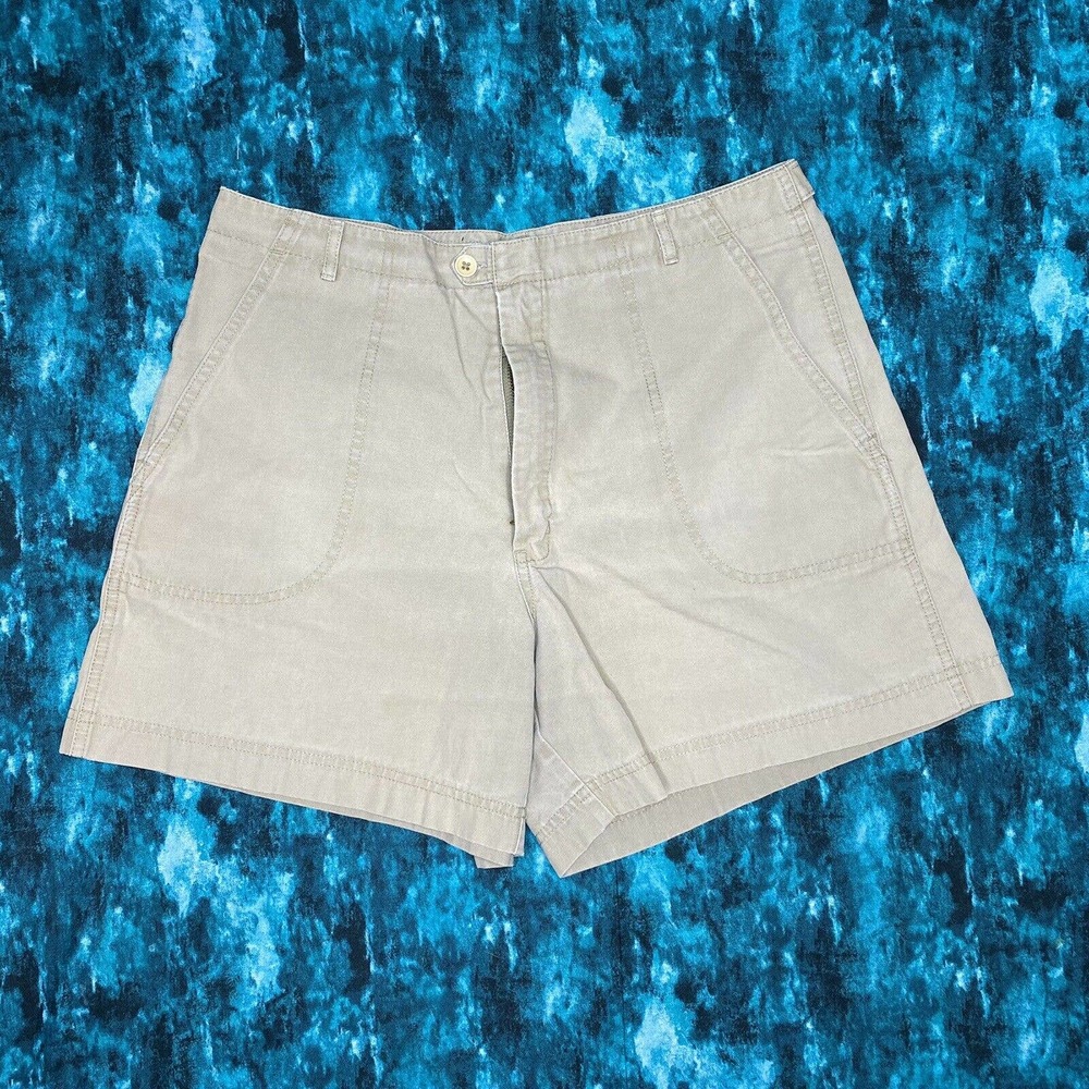 Patagonia Khaki Shorts Women’s Size 14 Tan Brown - Picture 1 of 7